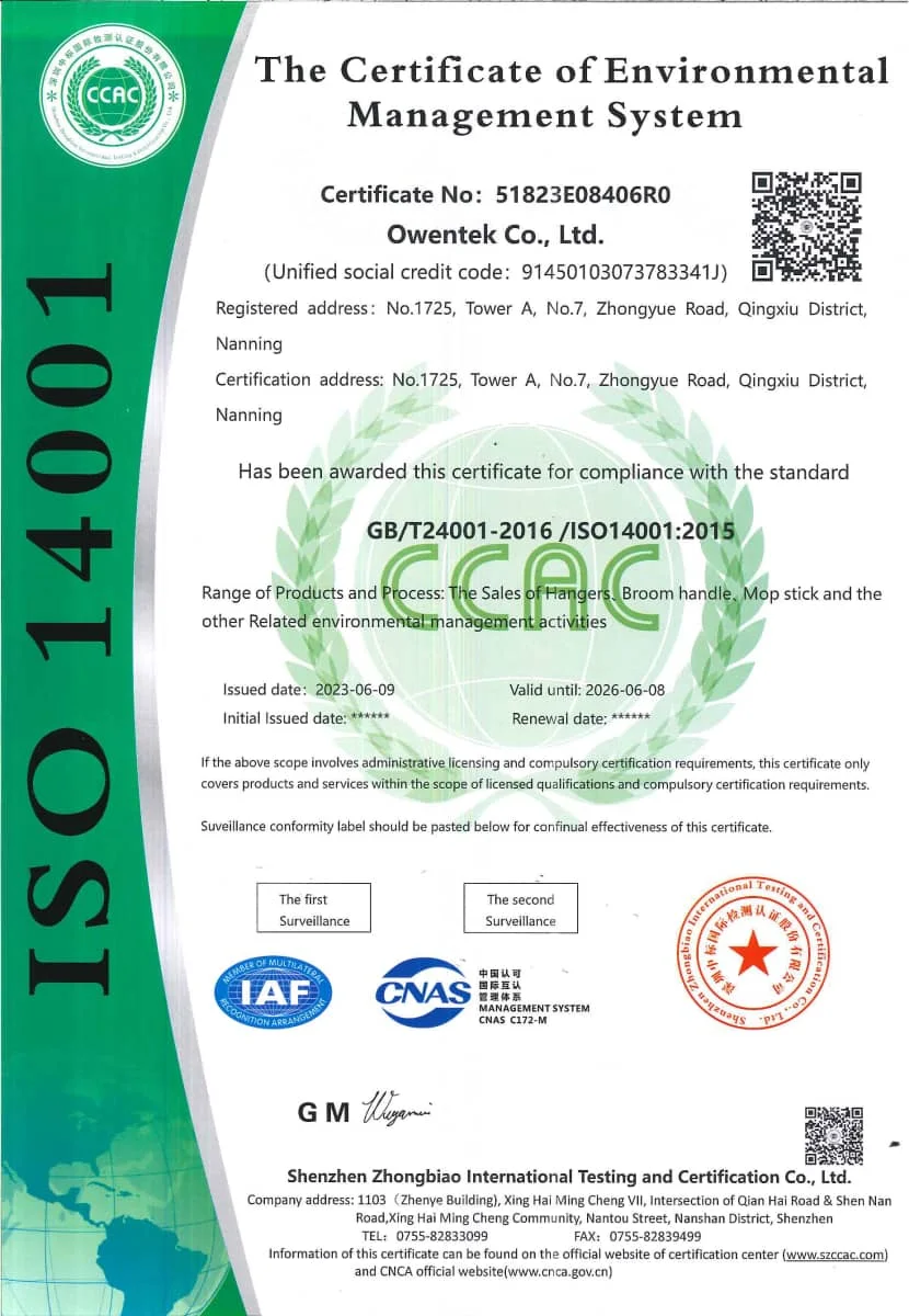 ISO 14001 Certification