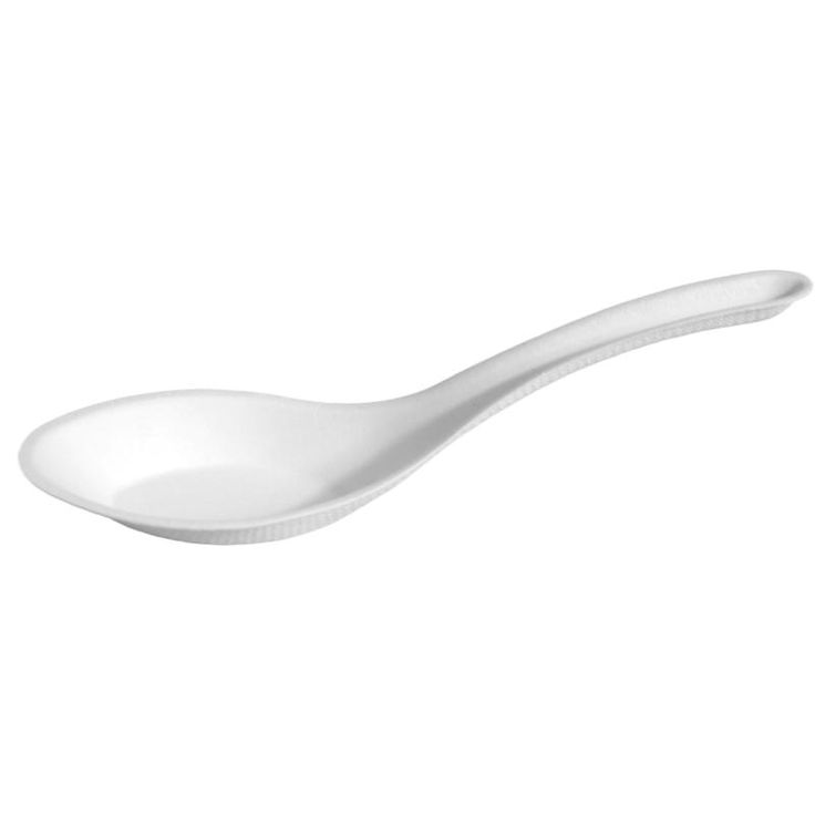 100% Biodegradable Compostable Heavy Duty Paper Pulp Utensils Disposable Sugarcane Bagasse Cutlery Set Knife Spoon and Fork